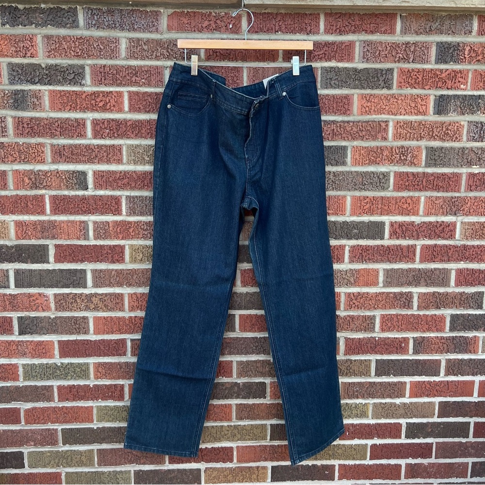 Chico’s Darn Denim Straight Leg Denim Jeans